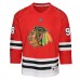 Подростковая Chicago Blackhawks Connor Bedard Red Home Centennial Premier Jersey