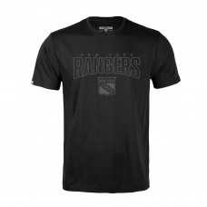 New York Rangers Levelwear Black Richmond Darkmoon T-Shirt New York Rangers Levelwear Black Richmond Darkmoon T-Shirt