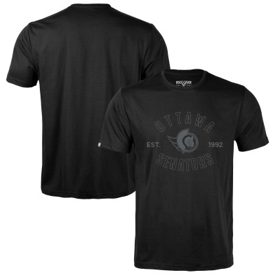 Ottawa Senators Levelwear Black Richmond Abyssal T-Shirt