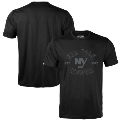 New York Islanders Levelwear Black Richmond Abyssal T-Shirt