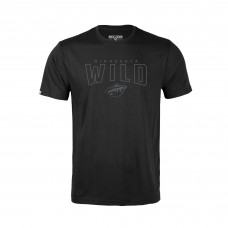 Футболка Подростковая Minnesota Wild Levelwear Black Little Richmond Darkmoon