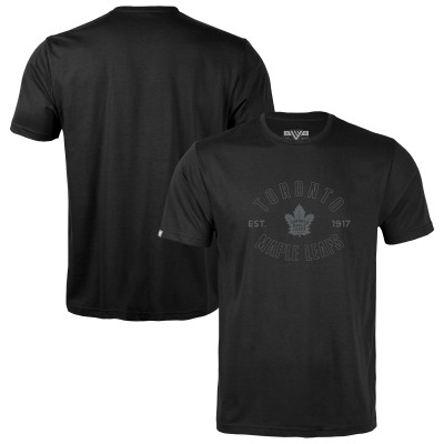 Футболка Подростковая Toronto Maple Leafs Levelwear Black Little Richmond Abyssal