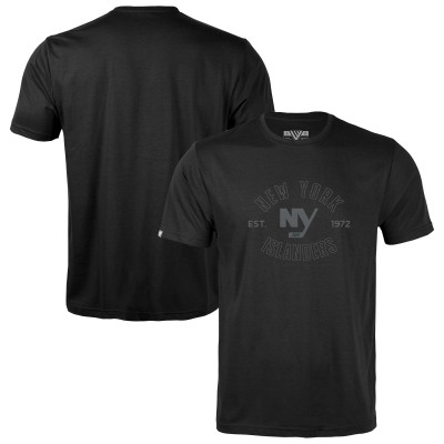Подростковая New York Islanders Levelwear Black Little Richmond Abyssal T-Shirt