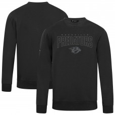 Nashville Predators Levelwear Black Zane Darkmoon Pullover Sweatshirt
