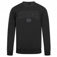 Los Angeles Kings Levelwear Black Zane Darkmoon Pullover Sweatshirt