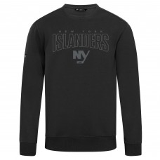 New York Islanders Levelwear Black Zane Darkmoon Pullover Sweatshirt