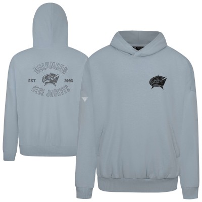 Толстовка Columbus Blue Jackets Levelwear Contact Nightfall - Gray
