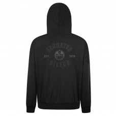Толстовка Edmonton Oilers Levelwear Black Contact Nightfall