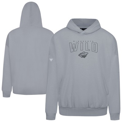 Толстовка Minnesota Wild Levelwear Gray Contact Darkmoon
