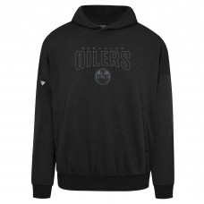 Толстовка Edmonton Oilers Levelwear Black Contact Darkmoon