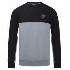 Buffalo Sabres Levelwear Black/Gray Legacy Nightfall Pullover Sweatshirt