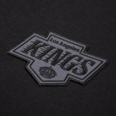 Los Angeles Kings Levelwear Black/Gray Legacy Nightfall Pullover Sweatshirt