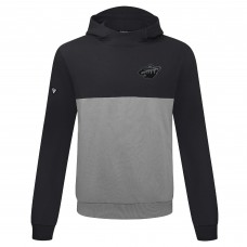 Толстовка Minnesota Wild Levelwear Black/Gray Bracket Nightfall