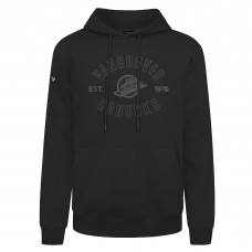 Vancouver Canucks Levelwear Black Podium Abyssal Pullover Hoodie