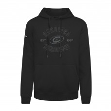 Carolina Hurricanes Levelwear Black Podium Abyssal Pullover Hoodie