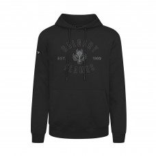 Calgary Flames Levelwear Black Podium Abyssal Pullover Hoodie