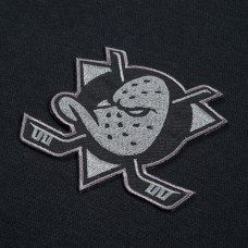 Кофта на короткой молнии Anaheim Ducks Levelwear Black Murray Nightfall