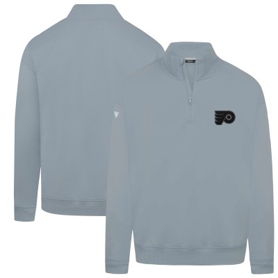 Philadelphia Flyers Levelwear Gray Murray Nightfall Quarter-Zip Jacket