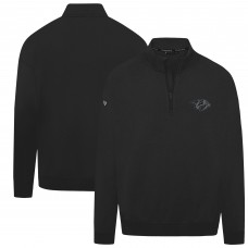 Nashville Predators Levelwear Black Murray Nightfall Quarter-Zip Jacket
