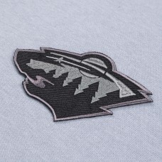 Кофта на короткой молнии Minnesota Wild Levelwear Gray Murray Nightfall