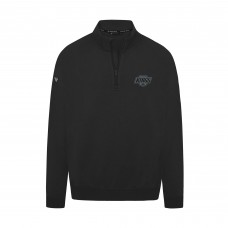 Los Angeles Kings Levelwear Black Murray Nightfall Quarter-Zip Jacket