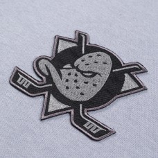 Толстовка на молнии Anaheim Ducks Levelwear Gray Uphill Abyssal