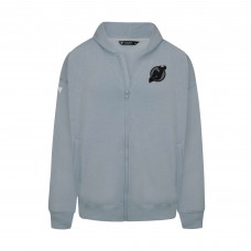 Толстовка на молнии New Jersey Devils Levelwear Gray Uphill Abyssal