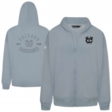 Толстовка на молнии Chicago Blackhawks Levelwear Uphill Abyssal - Gray