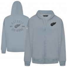Толстовка на молнии Detroit Red Wings Levelwear Uphill Abyssal - Gray