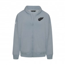 Толстовка на молнии Detroit Red Wings Levelwear Uphill Abyssal - Gray
