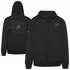 Buffalo Sabres Levelwear Black Uphill Abyssal Full-Zip Hoodie