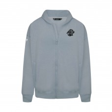 Buffalo Sabres Levelwear Gray Uphill Abyssal Full-Zip Hoodie
