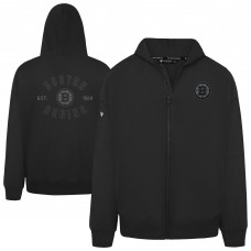 Толстовка на молнии Boston Bruins Levelwear Black Uphill Abyssal