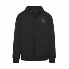Толстовка на молнии Toronto Maple Leafs Levelwear Black Uphill Abyssal
