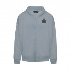 Толстовка на молнии Toronto Maple Leafs Levelwear Gray Uphill Abyssal
