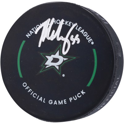Шайба Thomas Harley Dallas Stars Autographed Fanatics Authentic Official Game