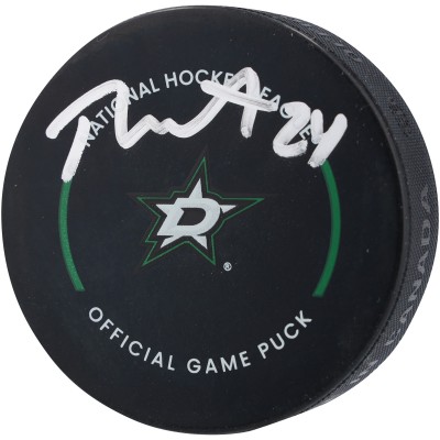 Шайба Roope Hintz Dallas Stars Autographed Fanatics Authentic Official Game