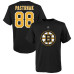 Детская футболка Boston Bruins David Pastrnak Black Name & Number