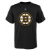 Детская футболка Boston Bruins David Pastrnak Black Name & Number