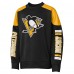 Кофта Подростковая Pittsburgh Penguins Sidney Crosby Outerstuff Black Best Defense Name & Number Crewneck
