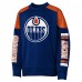 Кофта Подростковая Edmonton Oilers Connor McDavid Outerstuff Royal Best Defense Name & Number Crewneck