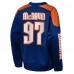 Кофта Подростковая Edmonton Oilers Connor McDavid Outerstuff Royal Best Defense Name & Number Crewneck