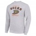 Кофта Anaheim Ducks Starter Heather Gray Team Logo Fleece