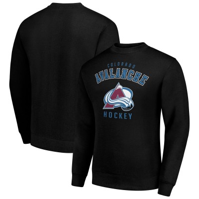 Кофта Colorado Avalanche Starter Black Team Logo Fleece