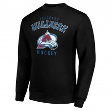Кофта Colorado Avalanche Starter Black Team Logo Fleece
