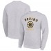 Кофта Boston Bruins Starter Heather Gray Team Logo Fleece