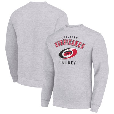 Кофта Carolina Hurricanes Starter Heather Gray Team Logo Fleece