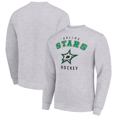 Кофта Dallas Stars Mens Starter Team Logo Fleece - Heather Gray