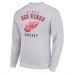 Кофта Detroit Red Wings Mens Starter Team Logo Fleece - Heather Gray