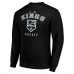 Los Angeles Kings Starter Black Team Logo Fleece Pullover Sweatshirt